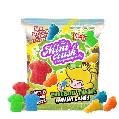 Football-Themed Gummy Candy