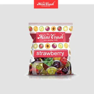 Bag Packed Halal Pudding Cup/fruit Jelly Cup