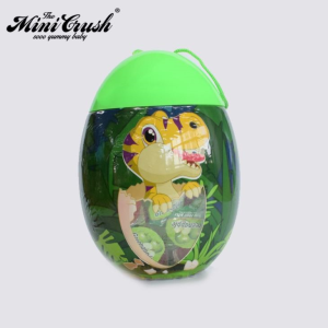 Snack Food Mini Fruit Jelly In Dinosaur Egg Toy Jar