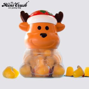 Assorted Mini Galetina Jalea Fruta In Christmas Jar With Music Box