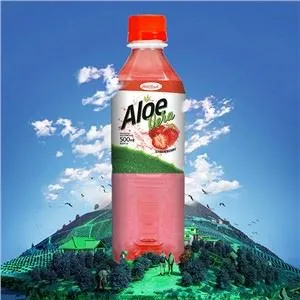 Natural Fruit Juice Water Aloe Vera Gel Drink